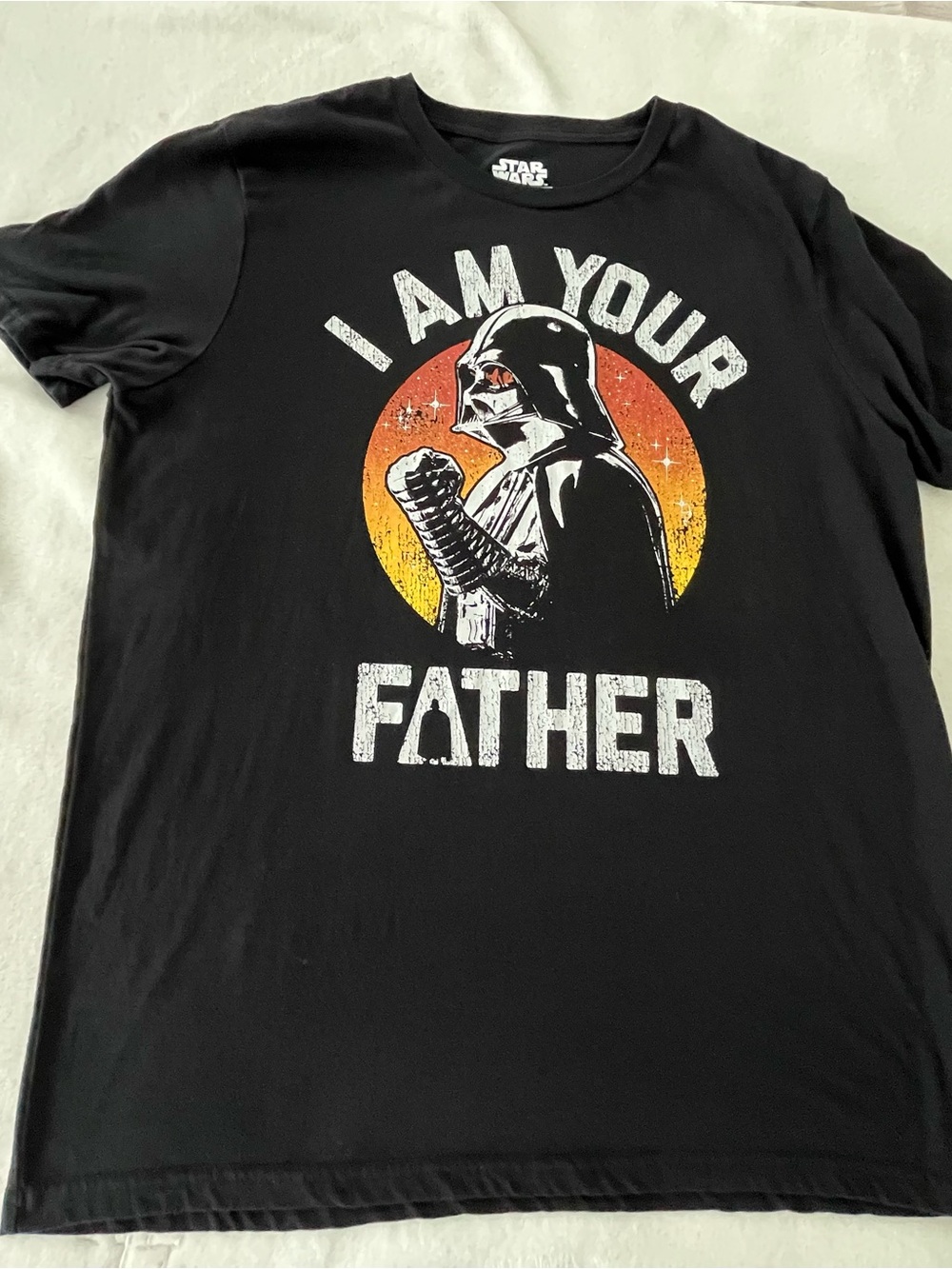 Star Wars Black 'I Am Your Father' Darth Vader Graphic Tee